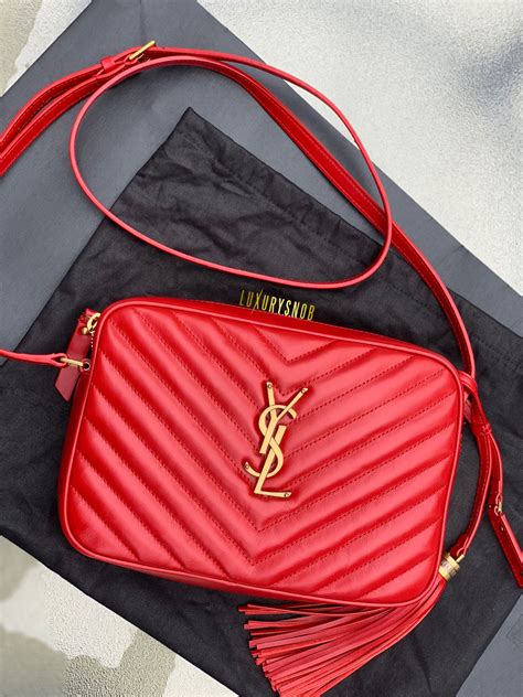 ysl red bag|saint laurent crossbody shoulder bags.